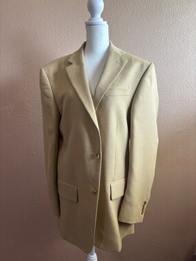 Geoffrey Beene Men's Tan Sport Coat Blazer